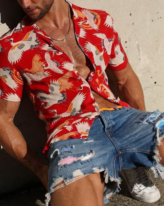 Floral Shirts Men's 3d Print For Male Hawaiian Tropical Floral Shirts Men's 3d Print For Male Hawaiian Tropical
