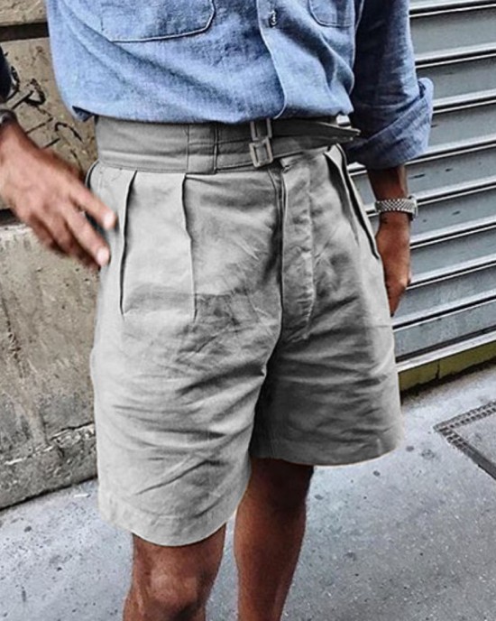 Retro and improved button down polo shorts Retro and improved button down polo shorts
